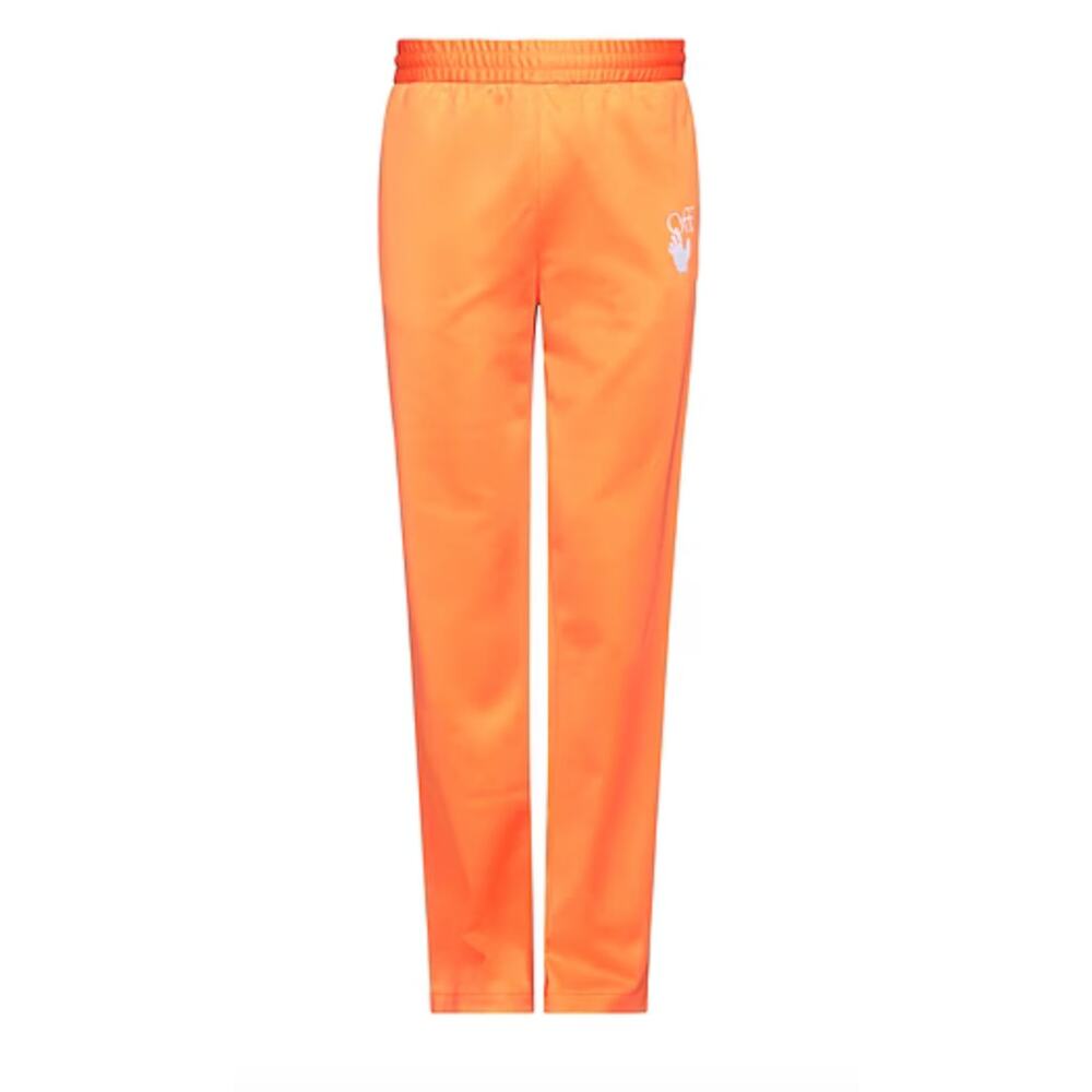 Off White Hand Off Slim Track Pants Orange L